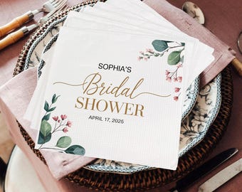 Bridal shower monogram design