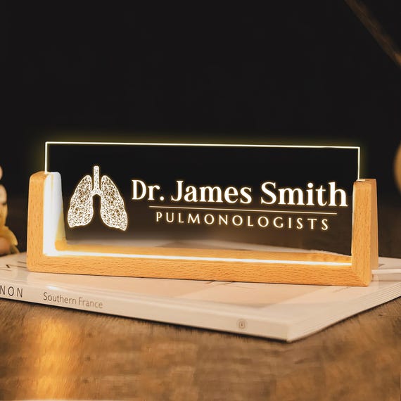 Pulmonologist Gifts - Doctor Appreciation Sign - Office Decor For Pulmonology