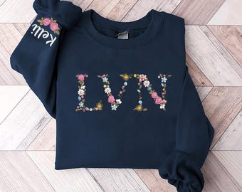 Embroidered Licensed Vocational Nurse Sweatshirt, LVN Gifts, Nurse Graduation Gift For Her, Work Bestie gift, Custom LVN Student Nurse Gifts