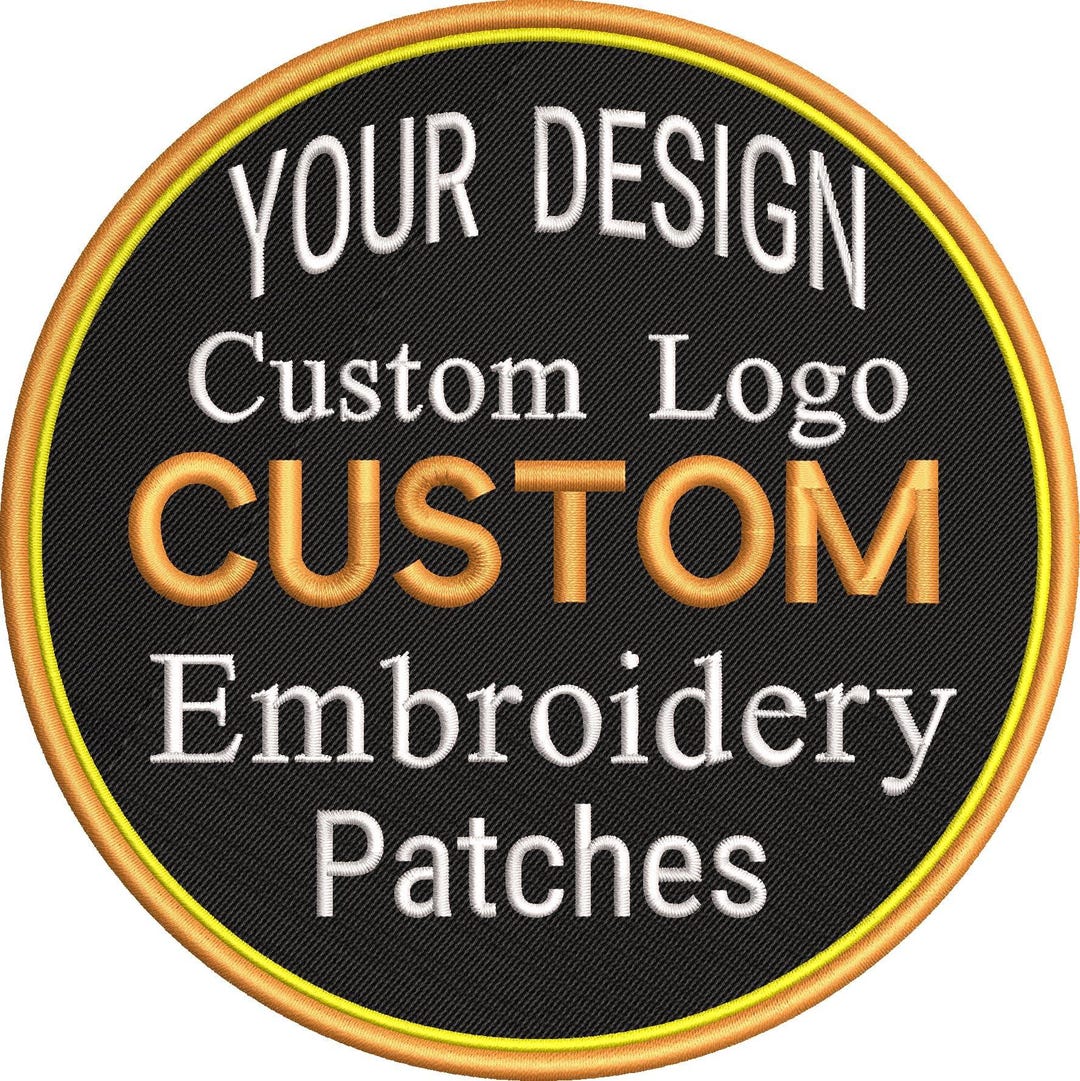 Custom Logo Design Your Own Patch, Customized Patches, Custom Logo ...