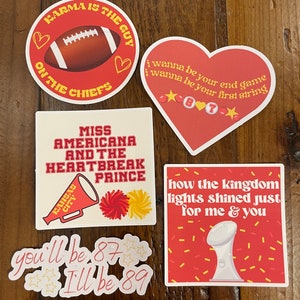 Swiftie Super bowl Sticker Pack