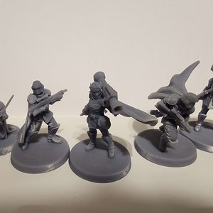 HELLDIVERS Miniatures - 3D Printed Resin Figurines