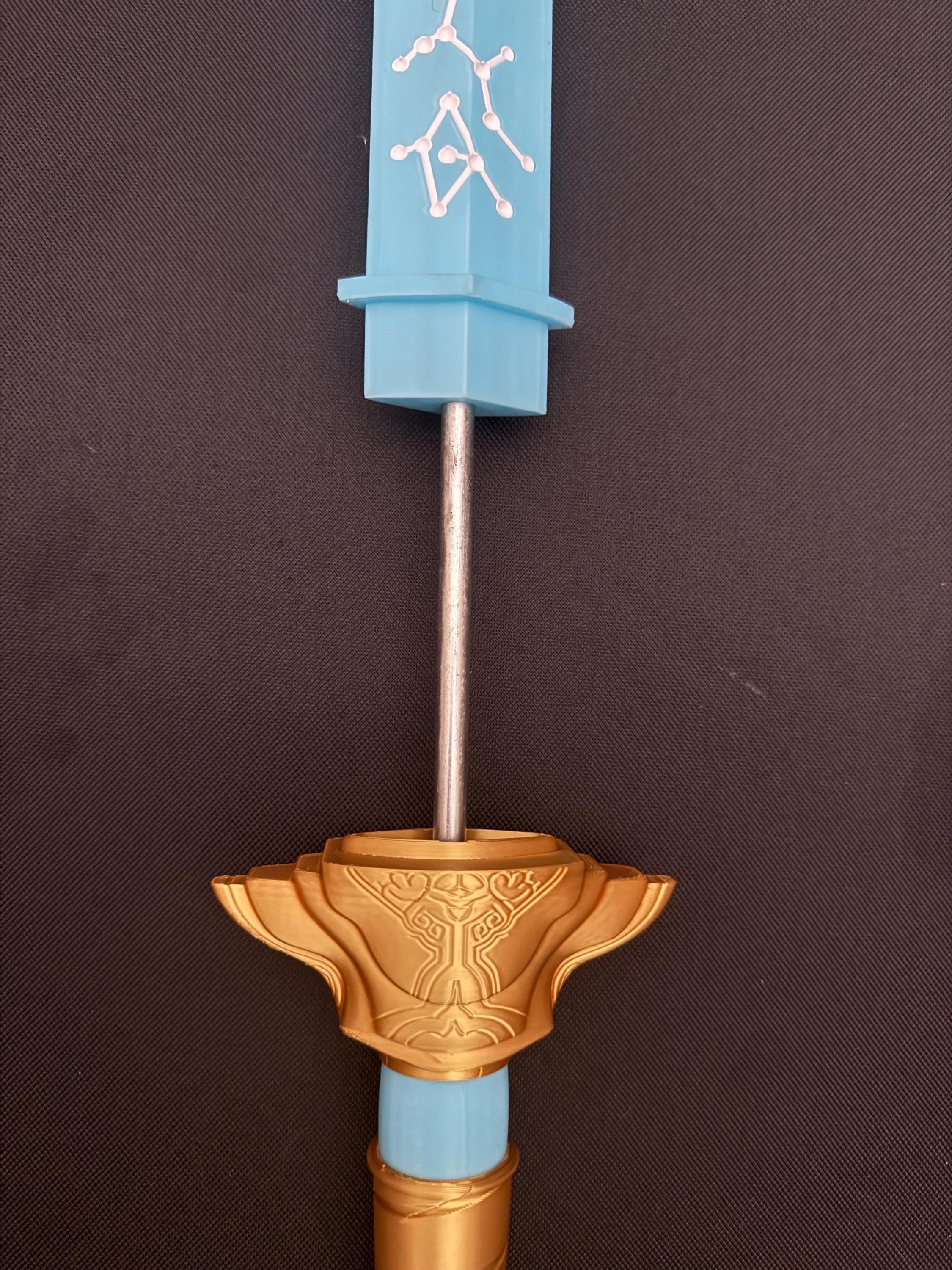 Épée Cosplay Rumi Demon Hunters - Réplique Détaillée 50cm En PVC - Pour Costume, Conventions & Halloween - Sans Lame Tranchante