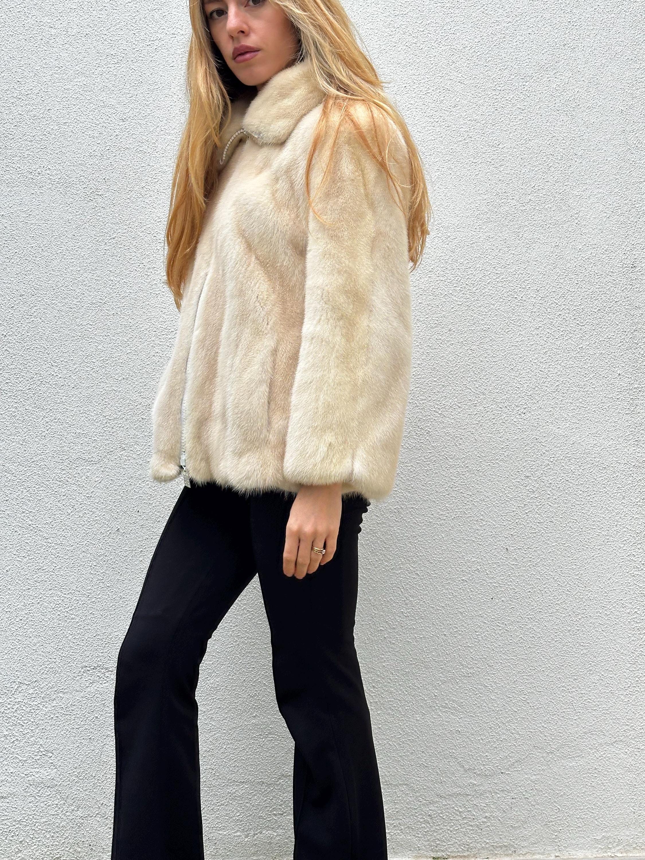 Palomino mink coat - Etsy 日本