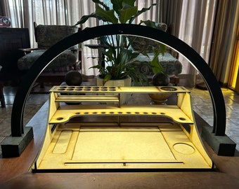 Digital Files Arch Lamp  for MDF Laser cut 5.5mm , 6mm and 3mm ( 3 versions one for each mdf )