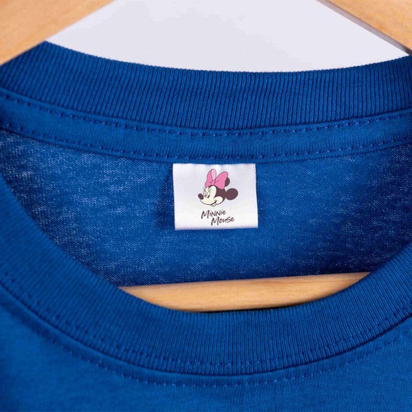 Organic Satin Label, Name Labels with clothing tags, soft cotton labels, custom fabric labelsSuperior Quality, and Quick Delivery