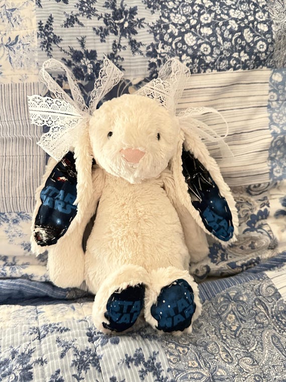 STAR Bunny! SKYWALKER, Stuffed Animal, Custom - Etsy