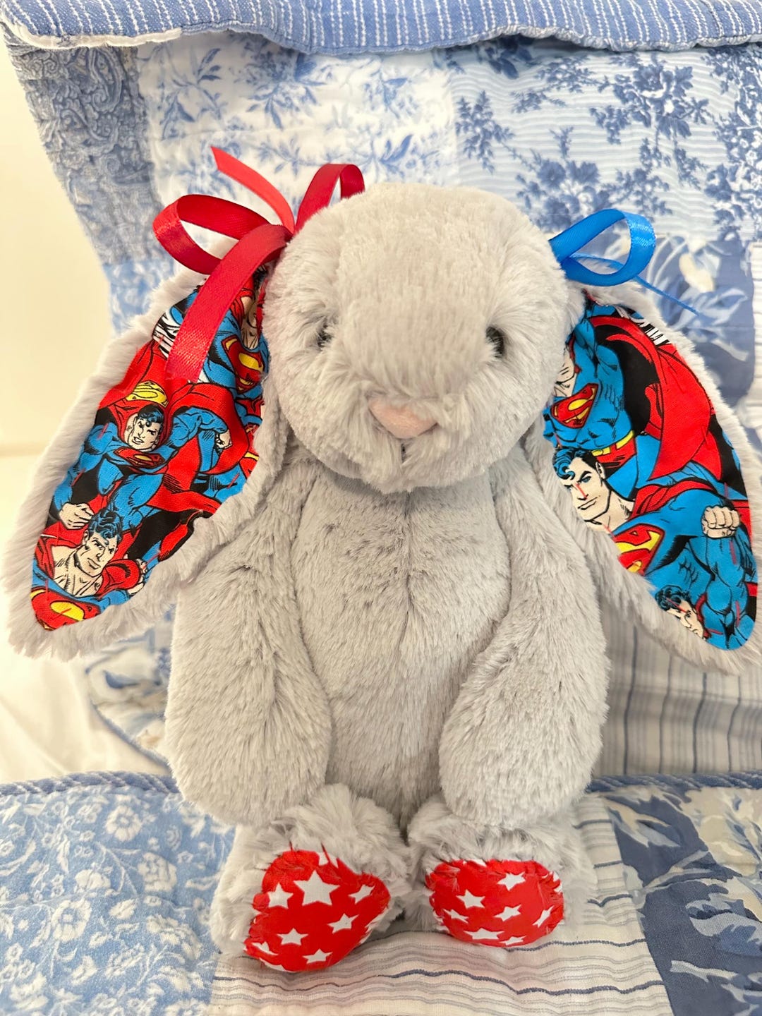 Super lapin ! Super-héros, Animal en peluche, personnalisé - Etsy France