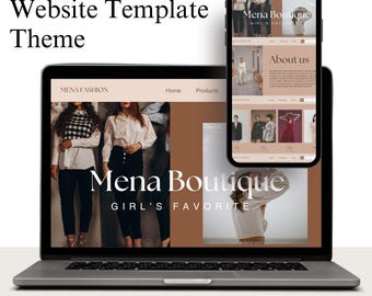 Luxury Shopify Theme Bundle | 14 DIY Website Templates | Editable Canva Design | Shopify OS 2.0 | Elegant & Modern Online Store