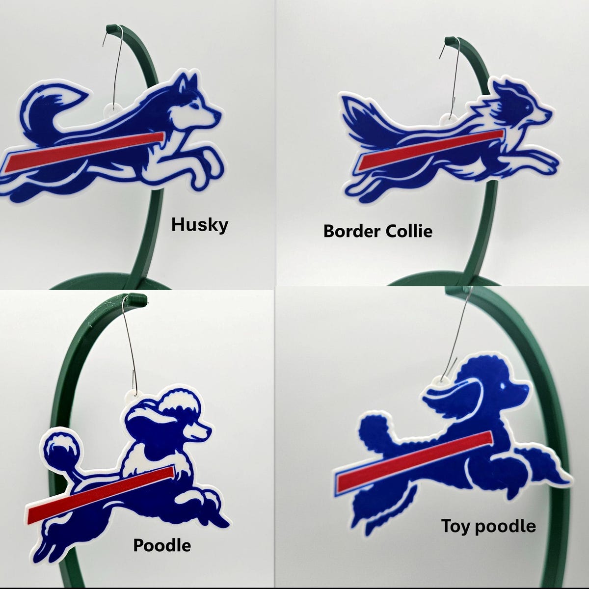 Buffalo Bills Border Collie Ornament