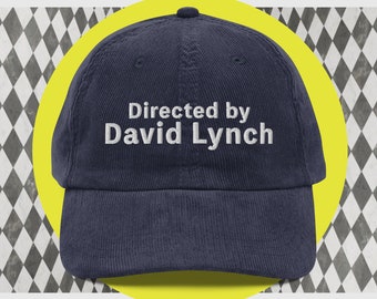 Directed by David Lynch - Vintage corduroy cap