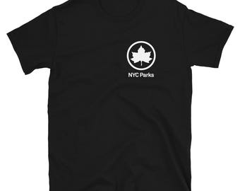 NYC Parks Leaf Logo T-Shirt: Central Park, Brooklyn, Manhattan