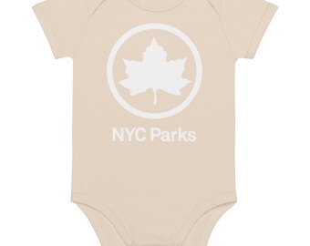 Organic baby bodysuit, cotton - NYC Parks