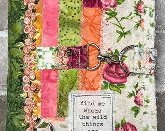 Find me where the wild things are - Mixed Media Journal