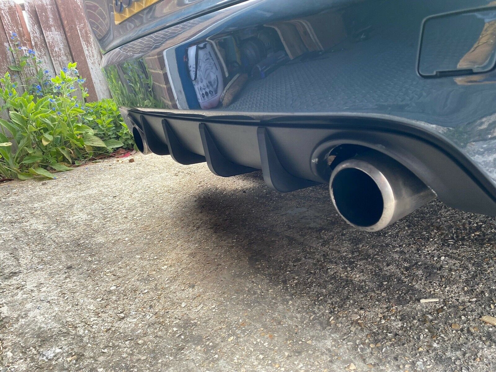Fits Volvo C30 Aftermarket Rear Diffuser Performance Fin Set PRE