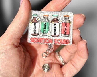 Sedation Squad Badge Reel: Funny Anesthesia, CRNA Badge