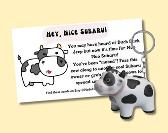 Moo Moo Subaru Downloadable Card