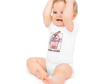 Boba Lover - Baby Bodysuit