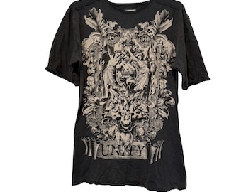Xzavier Skull Da Grind Fallen Angels Grunge Cyber Y2K Style T