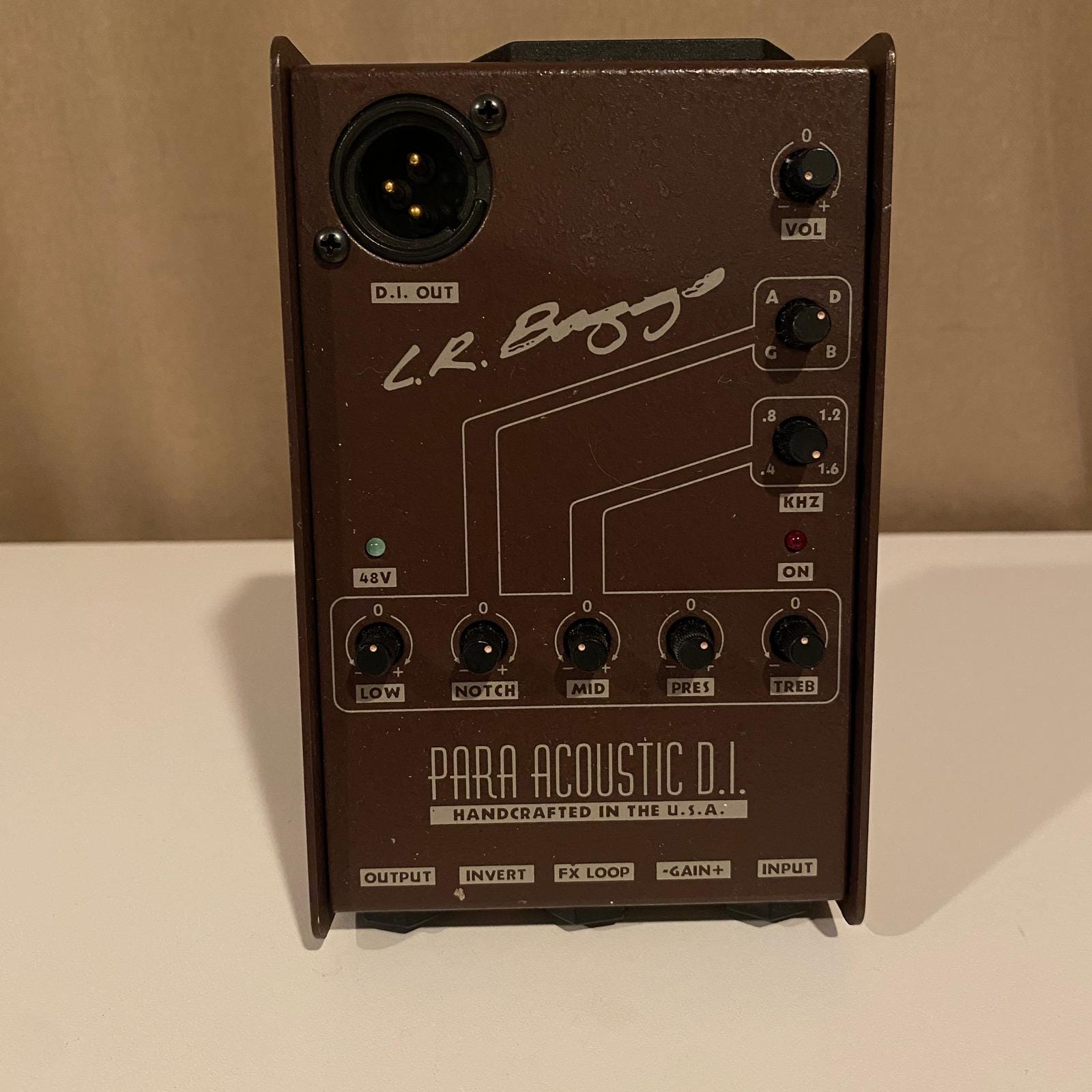 Buy L.R. Baggs Para Acoustic D.I. Direct Box Preamp EQ Guitar