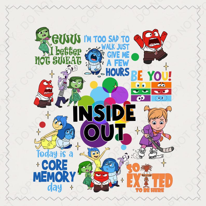 Today is A Core Memory Day Png, Pixar Inside Out T-shirt Png, Magical ...