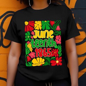 Retro boho subtiel Juneteenth 1865 png, Juneteenth Black History Month, Black Lives Matter Design, 1865 Afro-Amerika png, Juneteenth-kaart