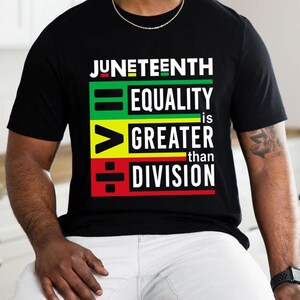 Die Gleichheit im Juni ist größer als die Spaltung PNG, der schwarze Geschichtsmonat Juni, Black Lives Matter, 1865 Afro America Png, die Juniteenth Karte