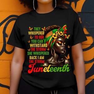 Schwarze Frauen Juniteenth 1865 PNG, Junider Monat der Schwarzen Geschichte, Black Lives Matter Design, 1865 Afro America Png, Juniteenth Karte