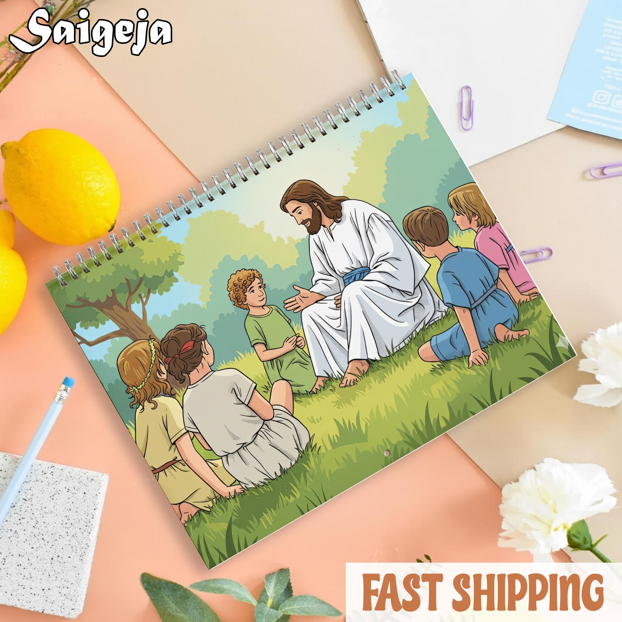 Discover Jesus 2026 Wall Calendar, Jesus What A Year 2026, Jesus Christ Monthly Calendar, Funny Co Worker Gift, White Elephant Novelty Gag Gift