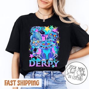 Derpy the Tiger And Bird De.mon Hun.ters Shirt, Tiger Tee, Merch Kpop Shirt, Hun.ters Tiger fan, Der,py the Tiger And Bird