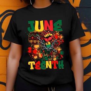Juni 1865 Graffiti PNG, Juni Monat der Schwarzen Geschichte, Black Lives Matter Shirt Design, 1865 Afro Amerika Png, Juni Teenth Karte Png