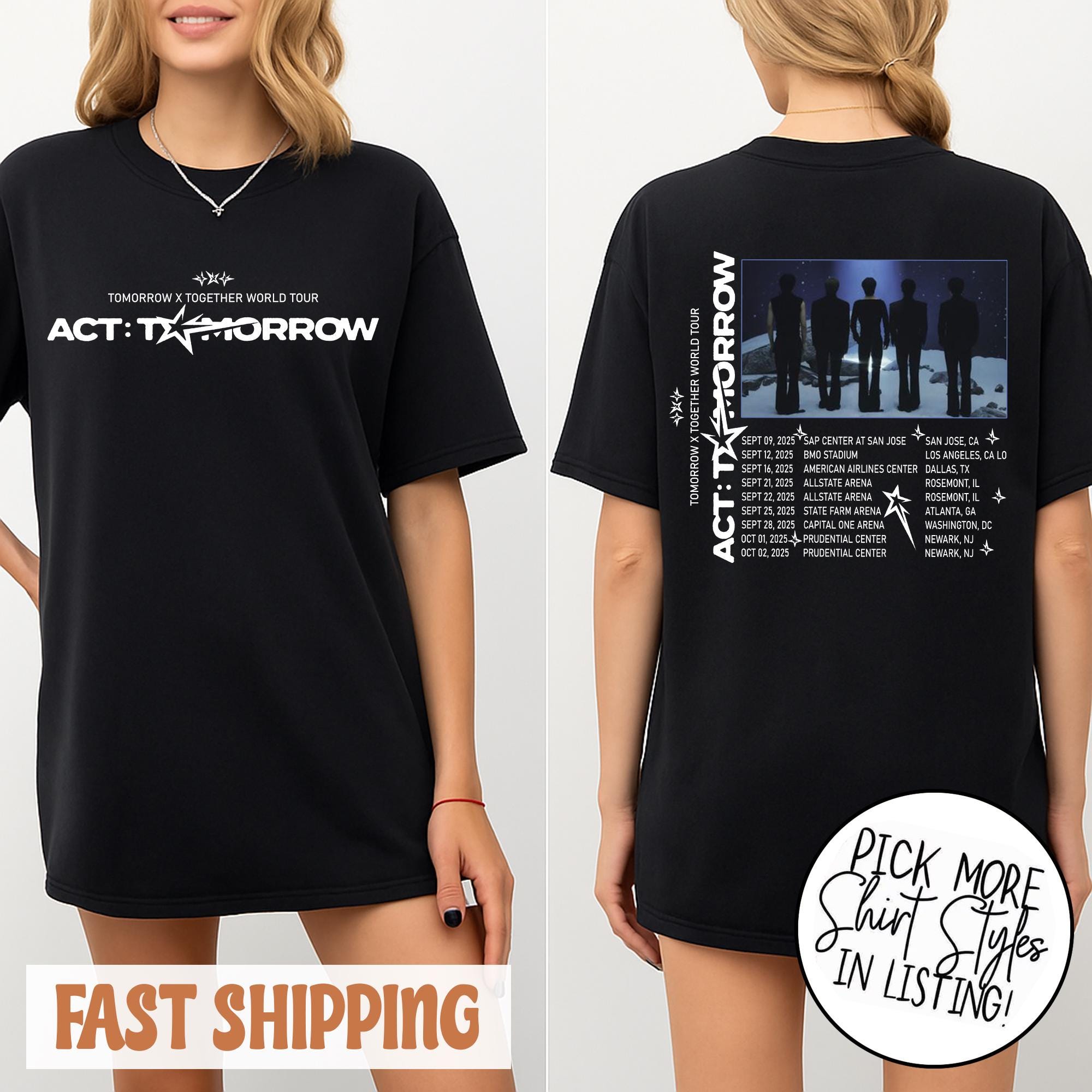 Txt Tour Shirt - Etsy