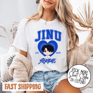Chemise Jinu, T-shirt Kpop De.mon Hun.ter Villain, Chemise fan art gothique fantastique K-Drama, Haut esthétique Dem.on Bias, Cadeaux Sa.ja Boys Fan