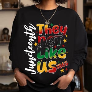 Sie mögen uns nicht PNG, Juni Monat der Schwarzen Geschichte, Black Lives Matter Shirt Design, 1865 Afro Amerika Png, Juni Karte Sublimation
