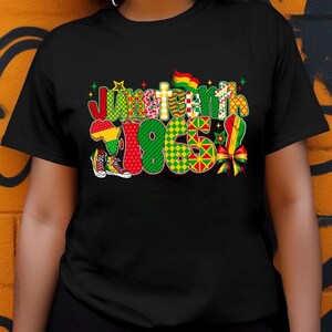 Juneteenth 1865 preppy png, Juneteenth Black History Month, Black Lives Matter-shirtontwerp, 1865 Afro-Amerika png, Juneteenth-kaart png