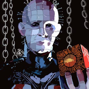 Pinhead Hellraiser print PREORDER