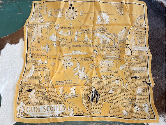 The Original Girl Scouts Sports Scarf 1937 - image 1