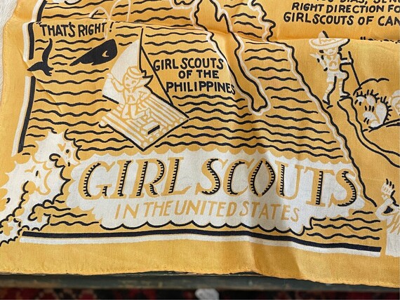 The Original Girl Scouts Sports Scarf 1937 - image 2