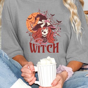 Witch T-Shirt, Whimical Shirt,  Witchcore Clothing, Salem witch shirt, Salem shirt, Mystical Occult Tee, Witchy aesthetic Shirt