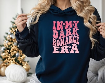 In my dark romance era Sweatshirt, Dark Romance Reader, In my Dark Romance era, homeschool mama, boekbeïnvloeder, T-shirt Romance era