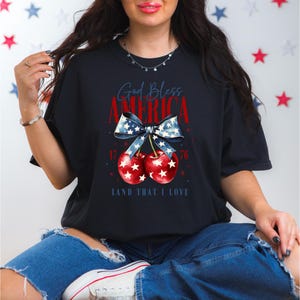 God Bless America Shirt - 4th July Shirt, America T-Shirt, Gift For 4th July, USA T Shirt, Patriotic Tee, Gift For Patriotic, America Shirt