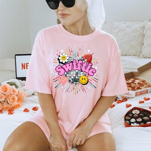 VALENTINE SWIFTIE SHIRT - Swiftie Heart Crewneck Shirt, The Eras Tour Sweatshirt, Swiftie Valentine Day Tshirt, Swiftie Tee Shirt, Party Tee