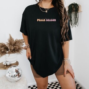 Peach Season shirt, Gym Pump Cover, Funny Gym T-shirt, Workout S-Shirt, Women's Gym Pump Cover, Booty Gym shirt, Trending Gym Pump Cover image 3