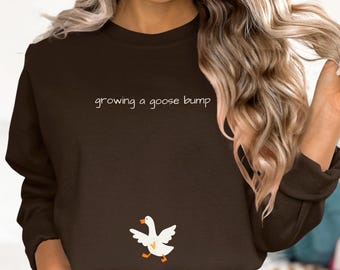 Schwangerschafts-Ankündigung für Gänsehaut: Sweatshirt oder T-Shirt für werdende Mutter