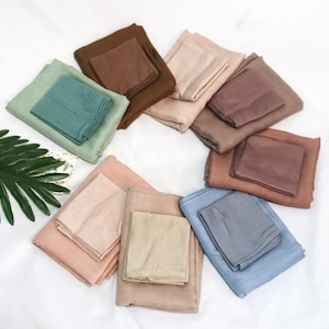 Modal Hijab set / Modal Hijab and Undercap Set / Cotton / Lightweight / Breathable / Soft Material