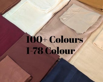 Conjunto de hiyab y gorro modal: mezcla de algodón ligero y transpirable