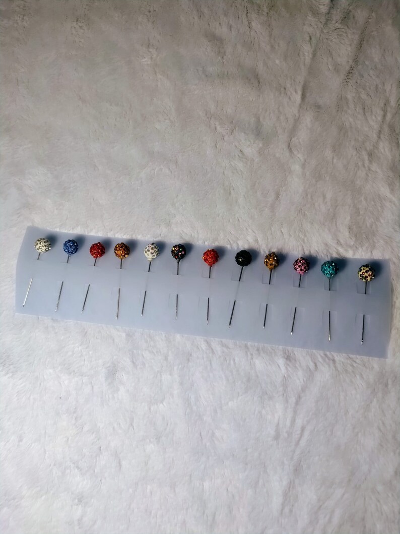 Luxury Hijab Straight Pins / Sewing Pins 4 Pack image 5