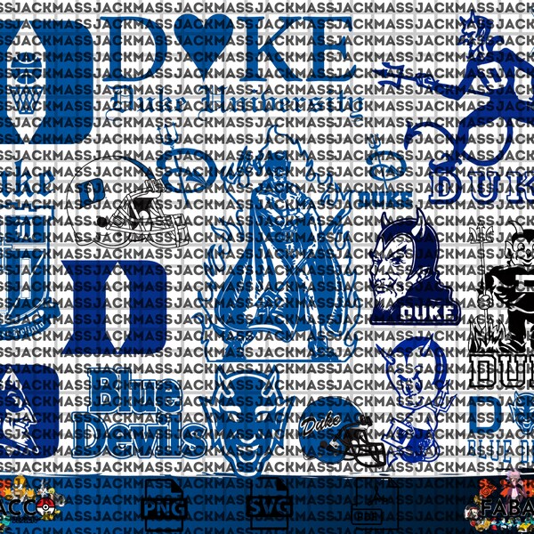 Duke Blue Devils Svg Bundle, Duke Devils Png, Duke Blue Devils Svg,Instant Download,Cut Files For Cricut, Duke Silhouette, Digital Downloads