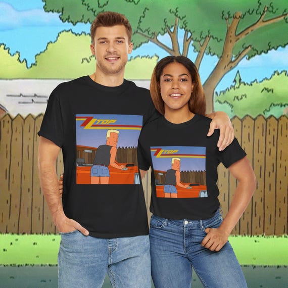 ZZ Top Boomhauer Shirt - King of the Hill Tee - Boomhauer Tshirt