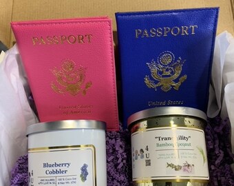 Pink N Blue Passport Candle Bundle